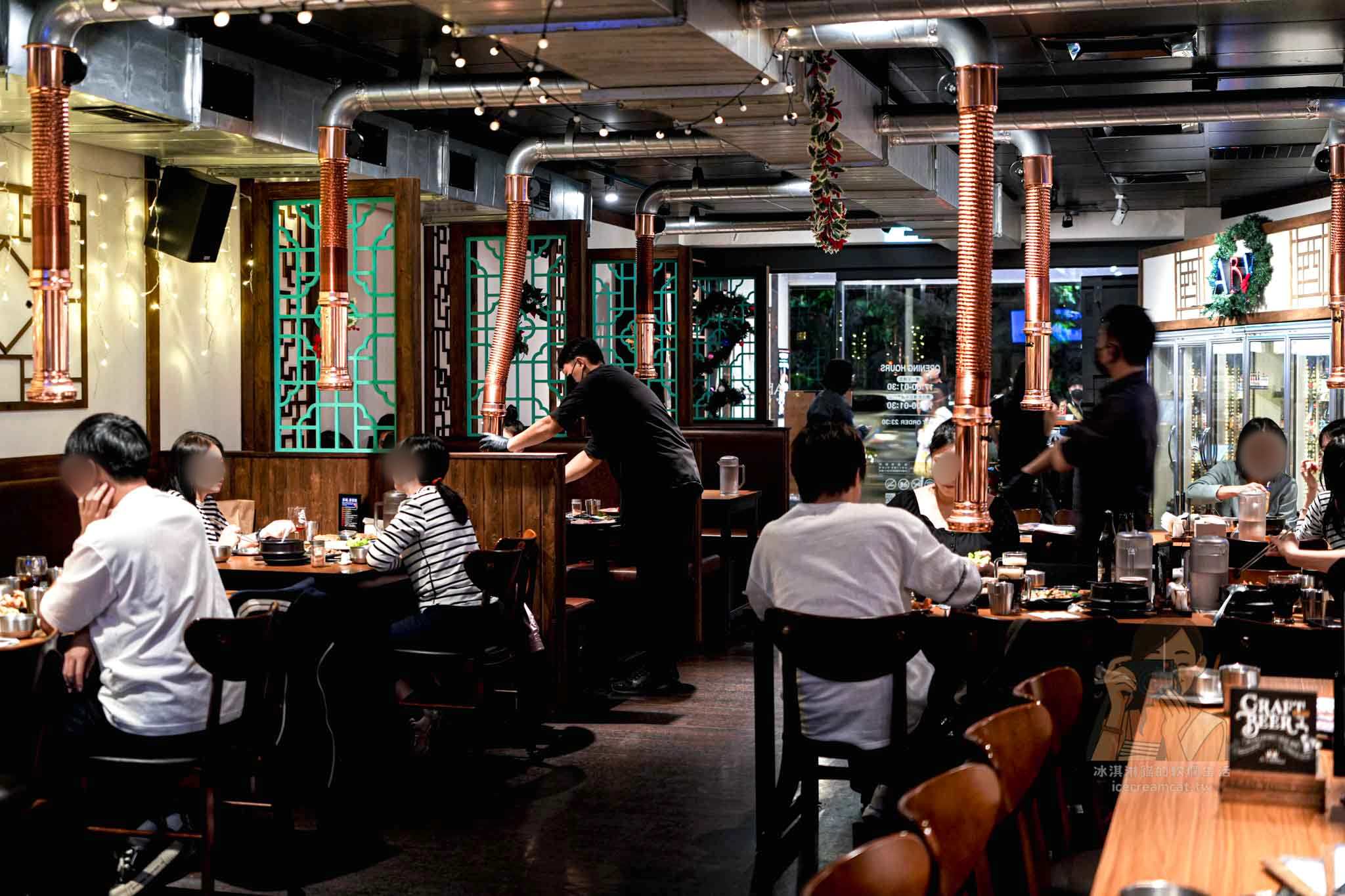 板橋韓式烤肉推薦｜ABV Bar & Kitchen 韓式餐酒館 專人代烤燒肉＋餐酒搭配 @冰淇淋貓的軟爛生活