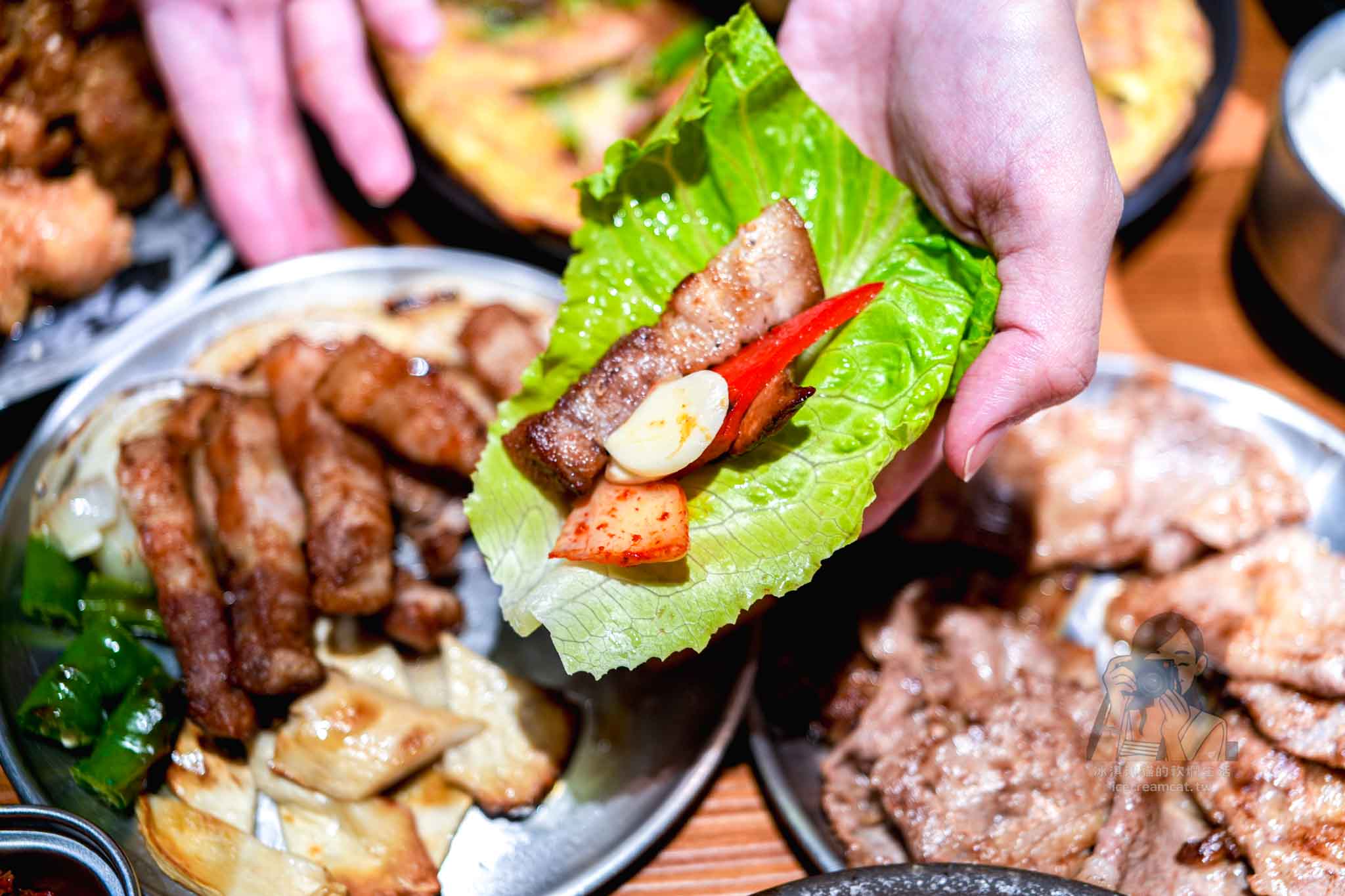 板橋韓式烤肉推薦｜ABV Bar & Kitchen 韓式餐酒館 專人代烤燒肉＋餐酒搭配 @冰淇淋貓的軟爛生活