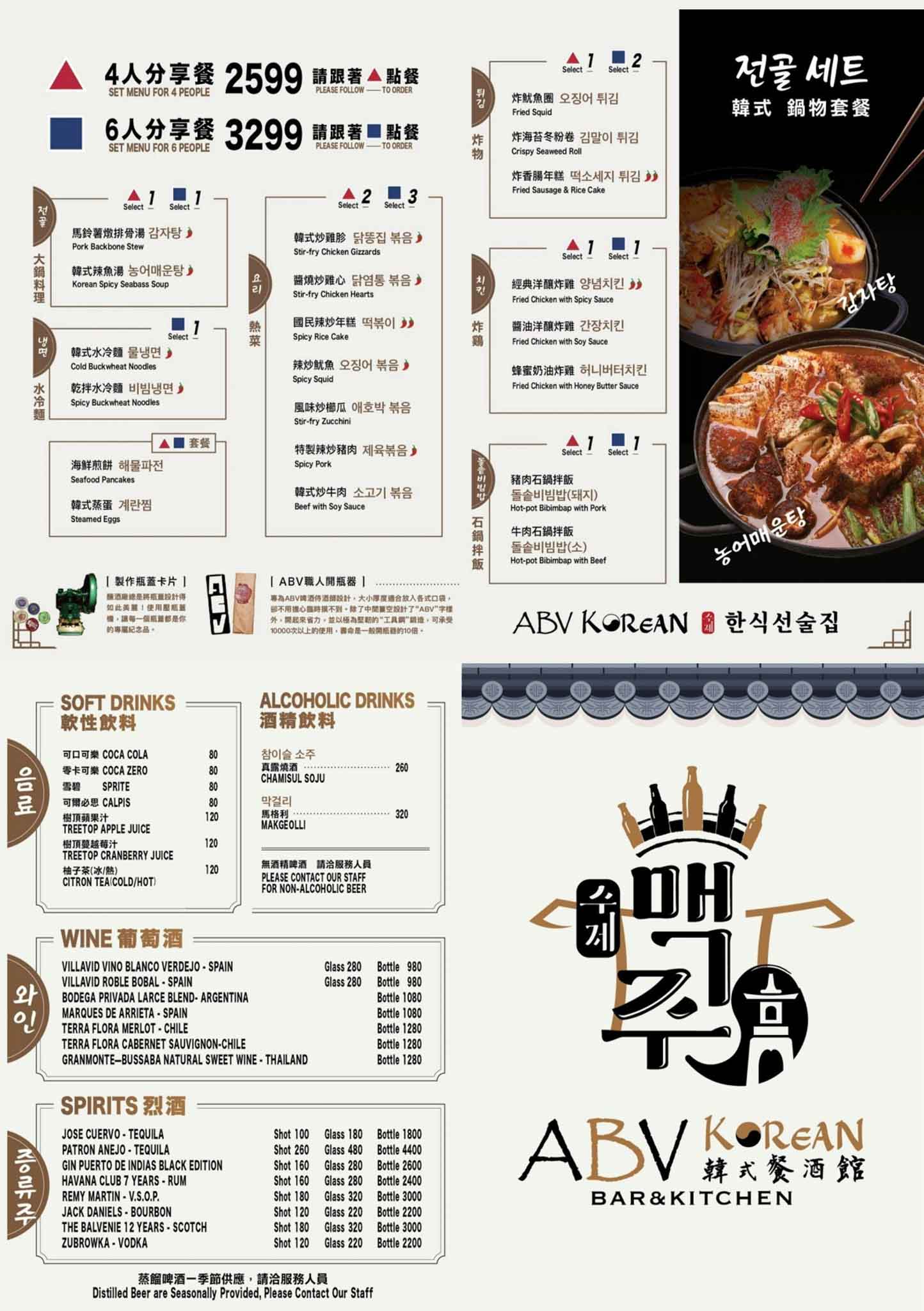 板橋韓式烤肉推薦｜ABV Bar & Kitchen 韓式餐酒館 專人代烤燒肉＋餐酒搭配 @冰淇淋貓的軟爛生活