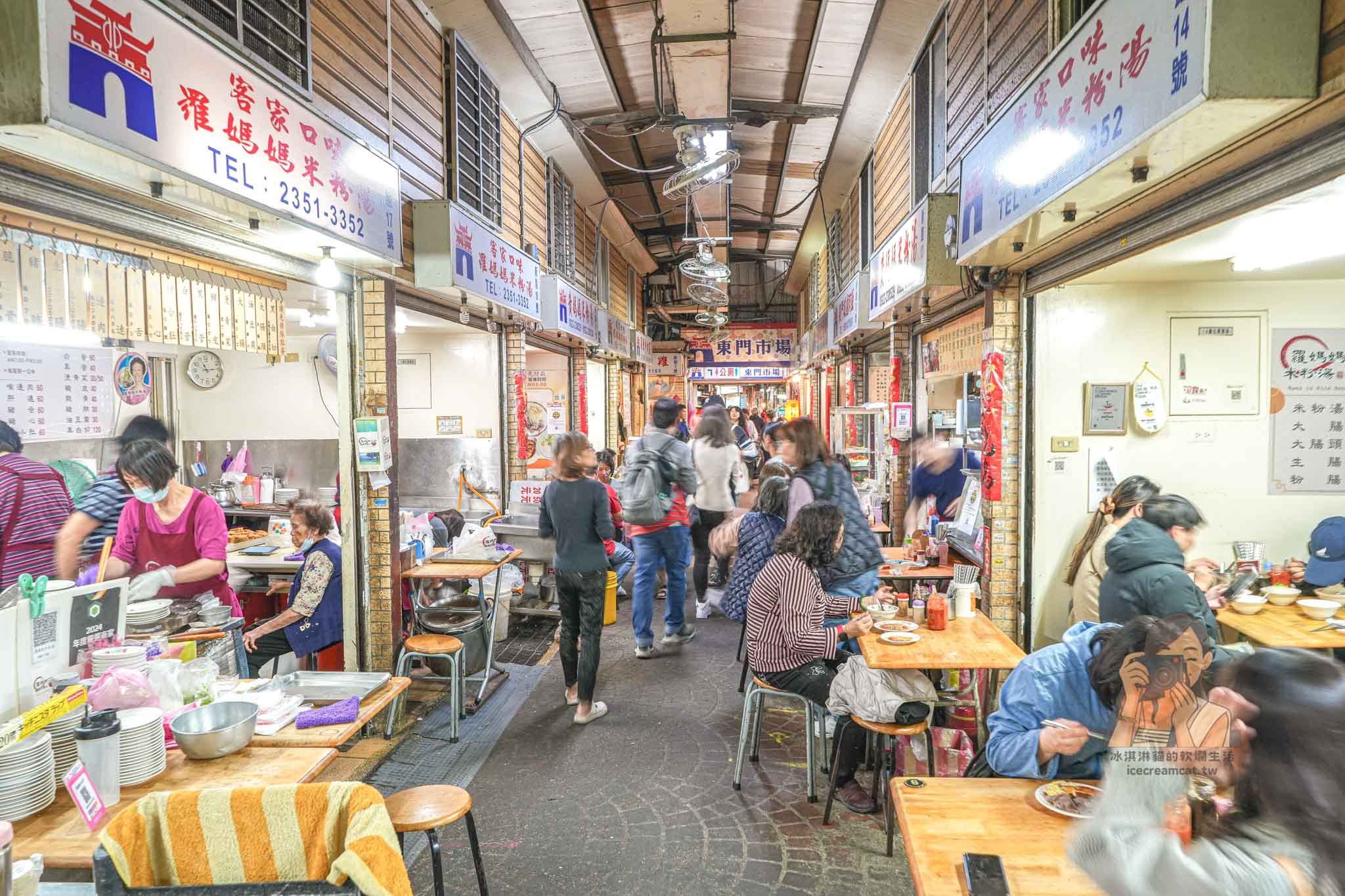 【東門市場美食】羅媽媽米粉湯菜單必點黑白切、湯頭好喝又耐吃的米粉湯 @冰淇淋貓的軟爛生活