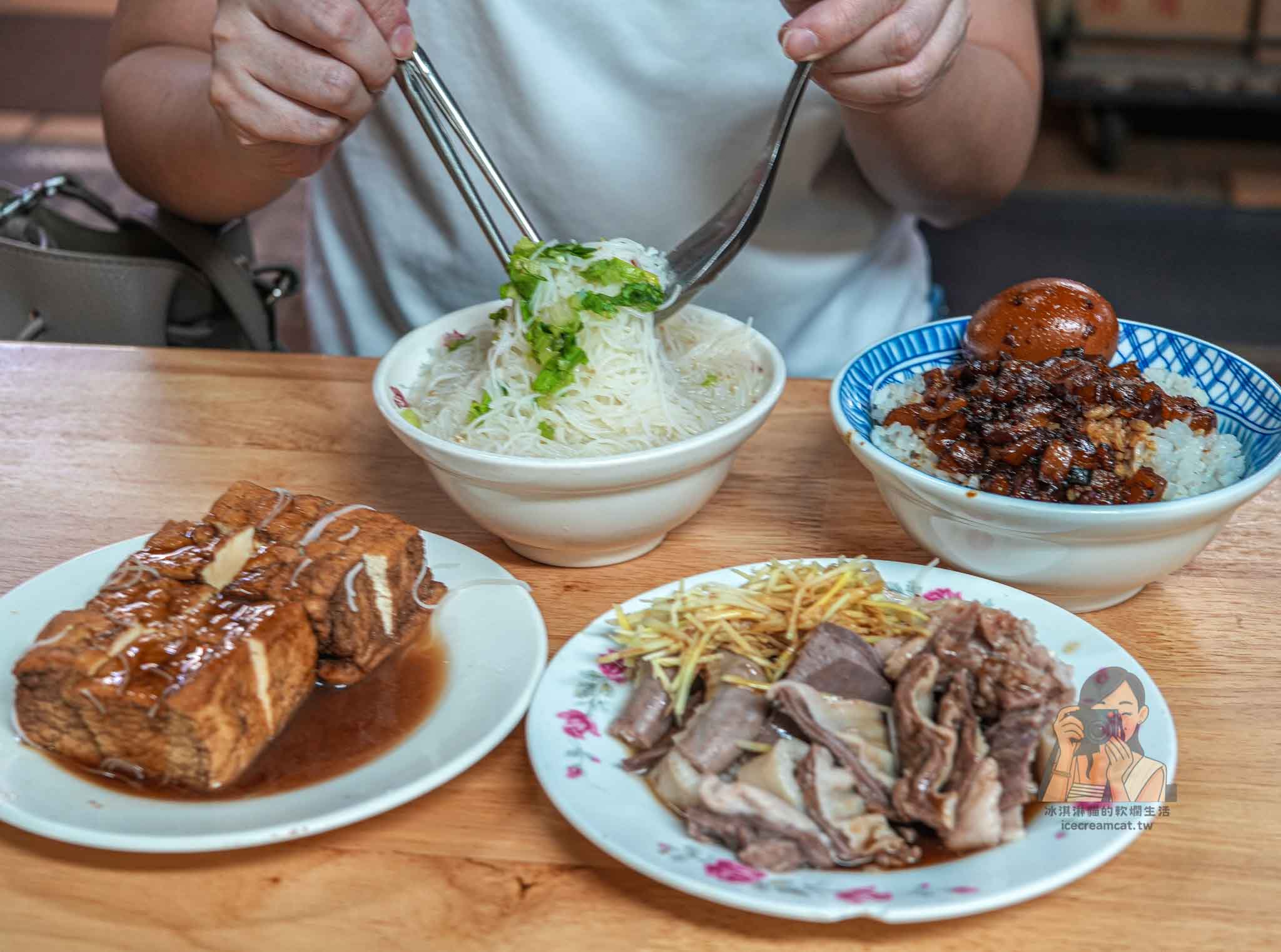 【東門市場美食】羅媽媽米粉湯菜單必點黑白切、湯頭好喝又耐吃的米粉湯 @冰淇淋貓的軟爛生活