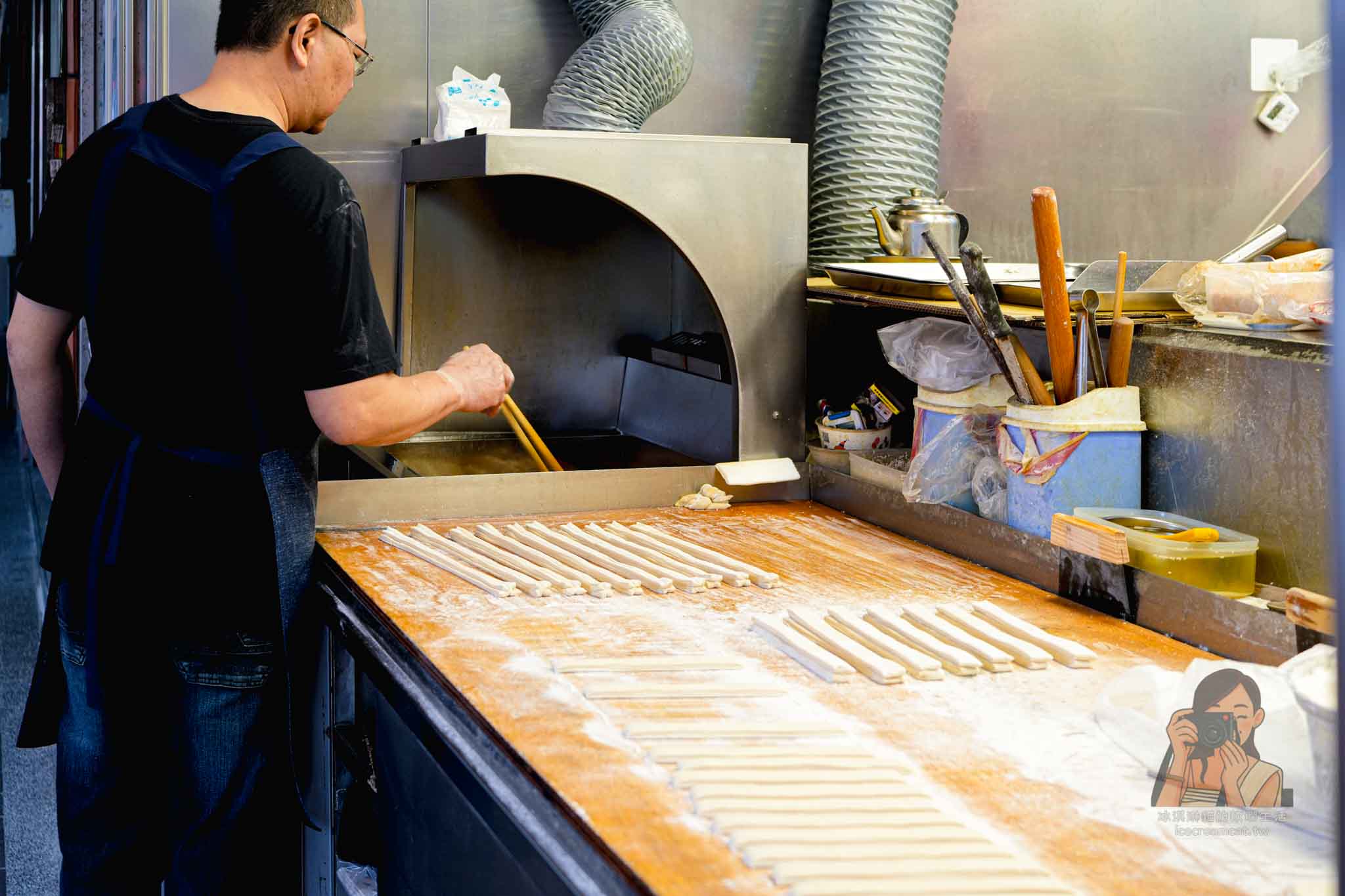 【中山區美食】曾家豆漿｜錦州街宵夜外帶名店，被豆漿耽誤的葡式蛋塔店 @冰淇淋貓的軟爛生活