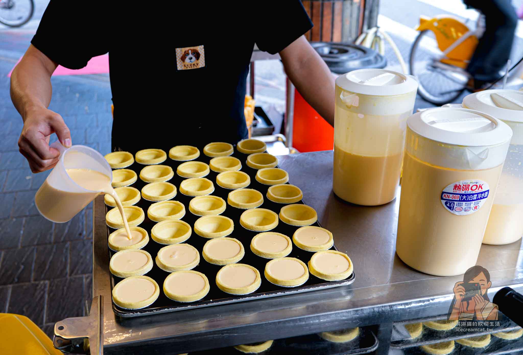 【中山區美食】曾家豆漿｜錦州街宵夜外帶名店，被豆漿耽誤的葡式蛋塔店 @冰淇淋貓的軟爛生活