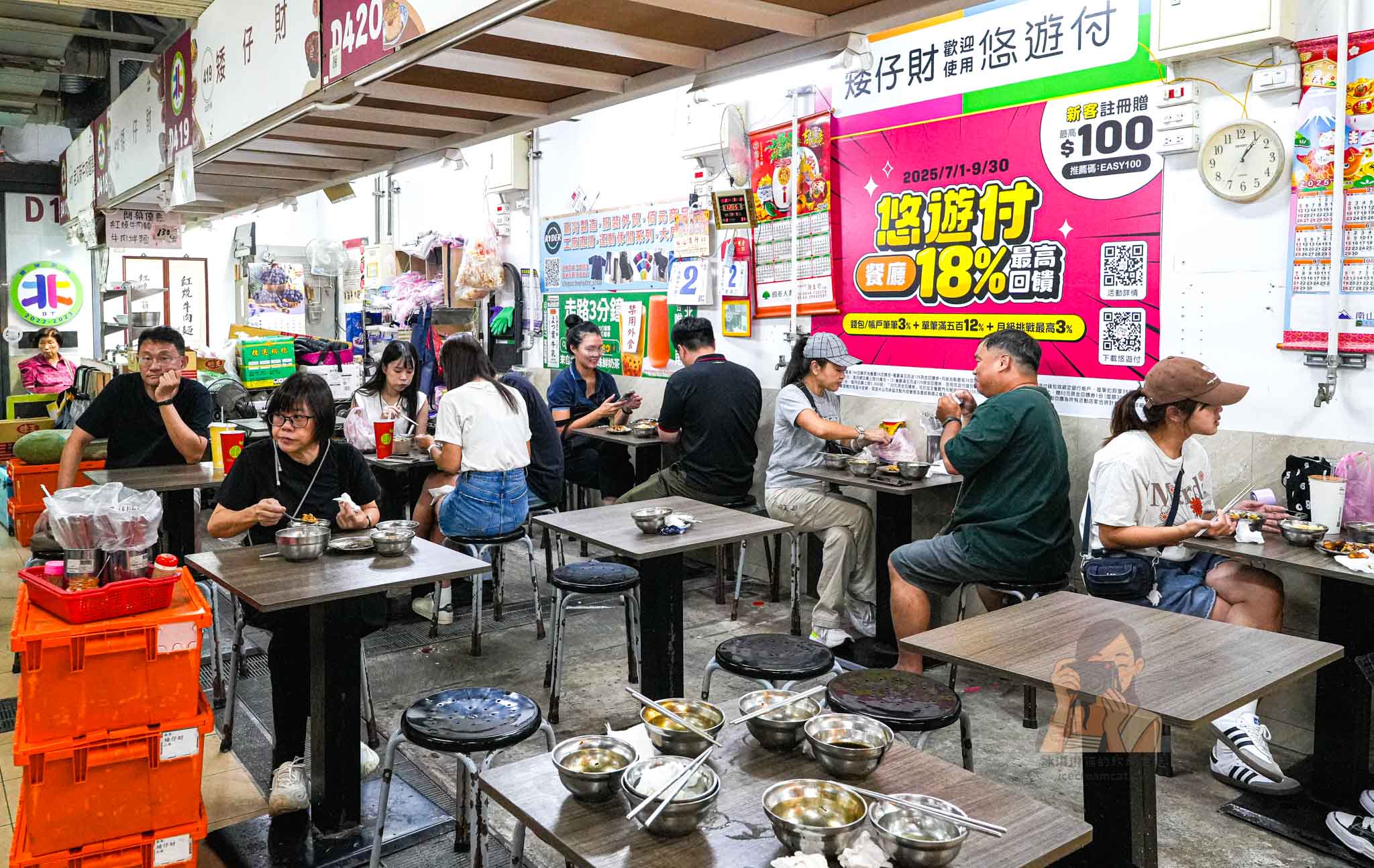 【北投美食】矮仔財滷肉飯北投市場必吃黑金蹄膀！CNN評選台灣小吃推薦 @冰淇淋貓的軟爛生活