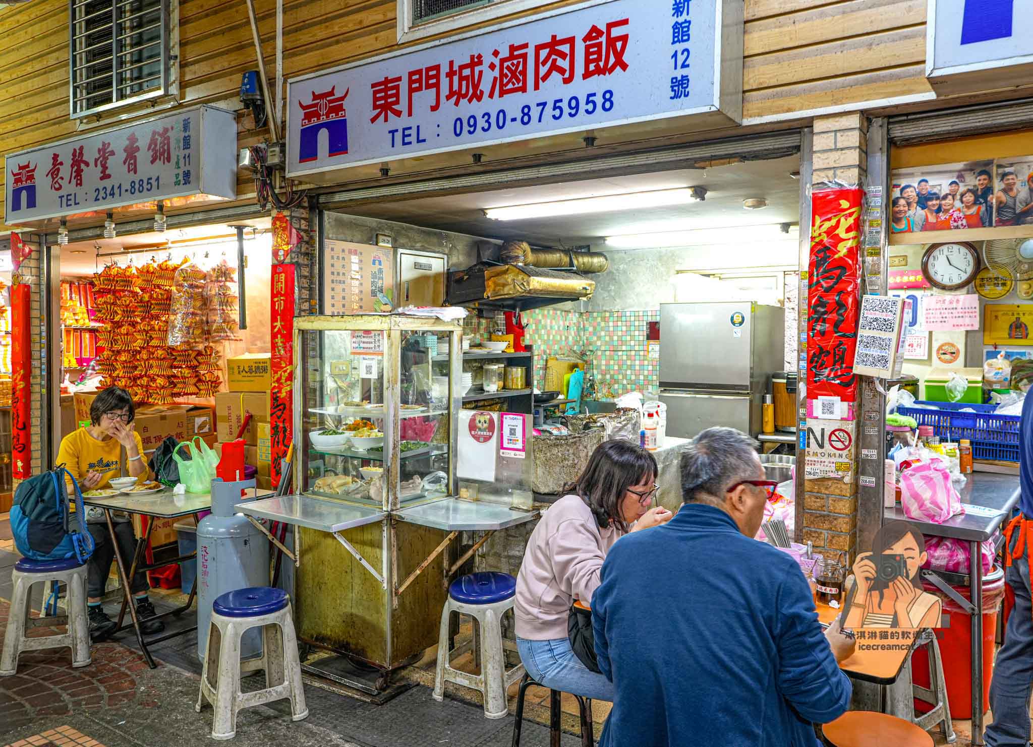 【東門市場必吃】東門城滷肉飯 三代傳承老滷、信義路二段排隊滷肉飯 @冰淇淋貓的軟爛生活