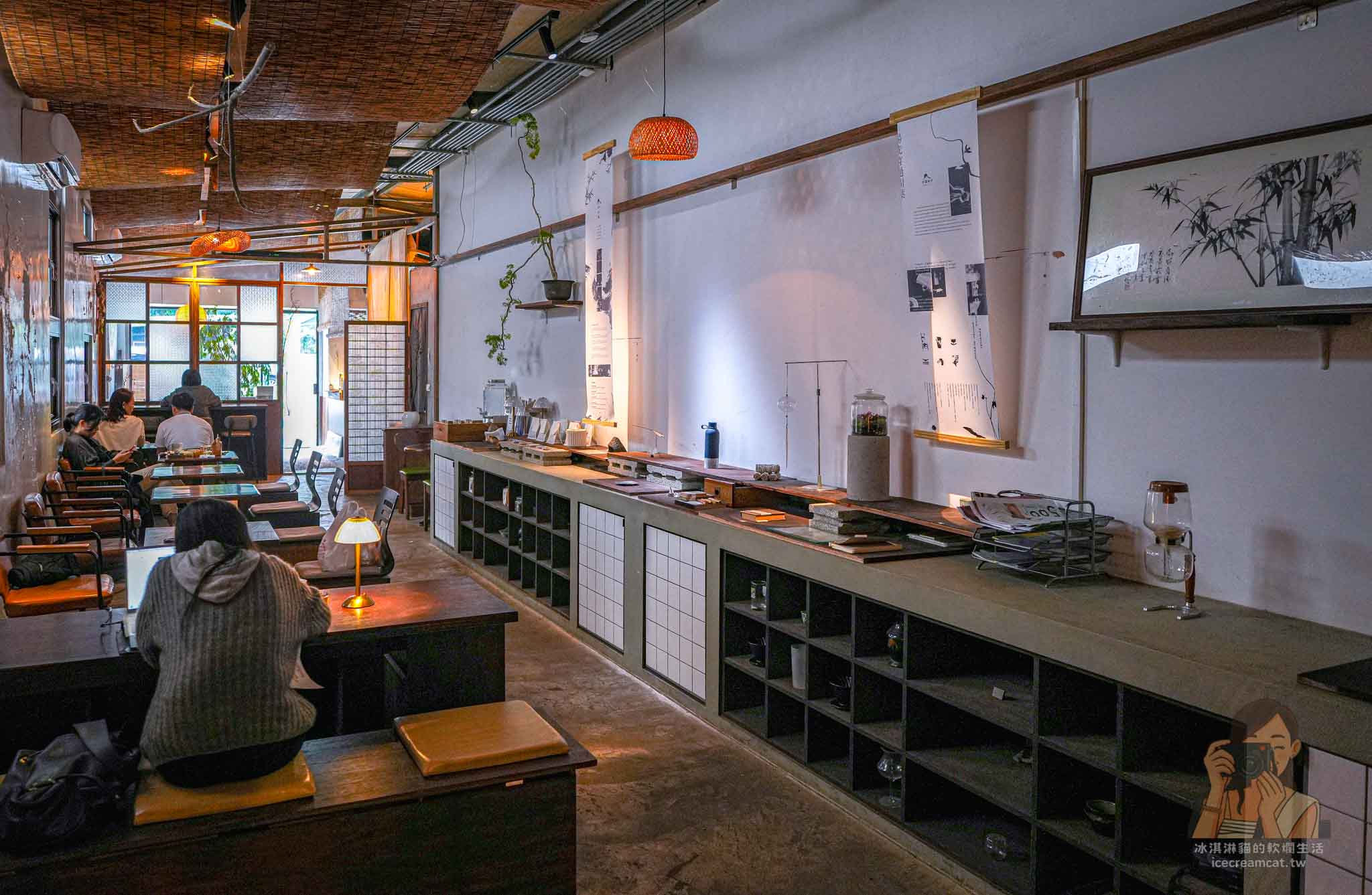 松山【汩咖啡 GU Coffee】國父紀念館、小巨蛋附近日式咖啡店，自家烘培咖啡 @冰淇淋貓的軟爛生活