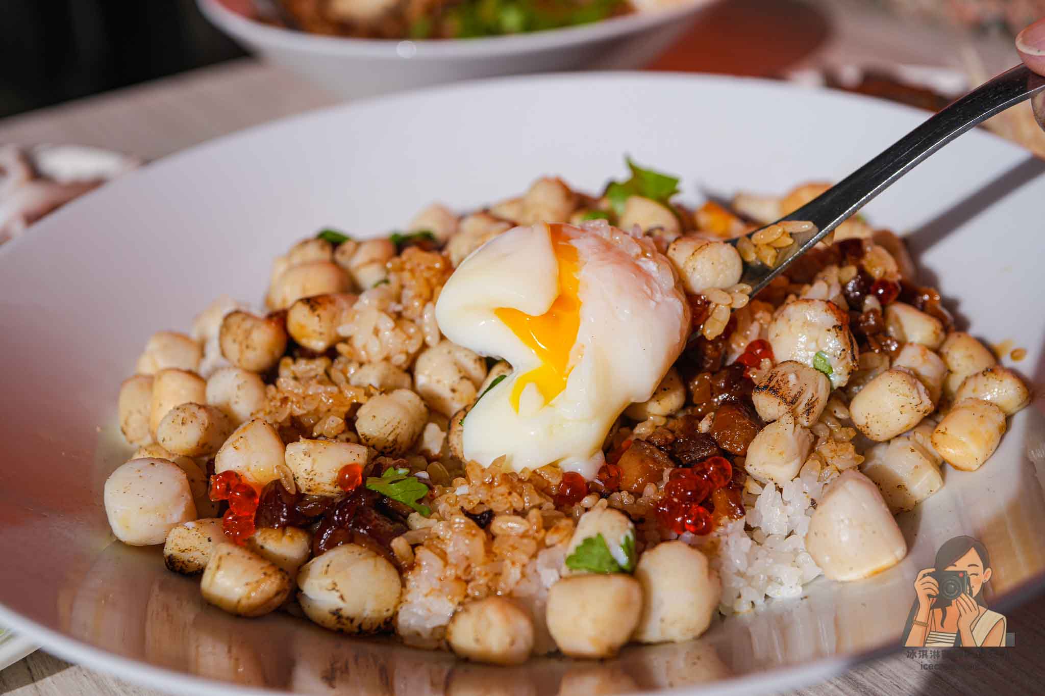 【桃園美食】海料理海米粉(中平店) 爆量干貝滷肉飯太犯規，麻油麵線和海鮮米粉也是必點 @冰淇淋貓的軟爛生活