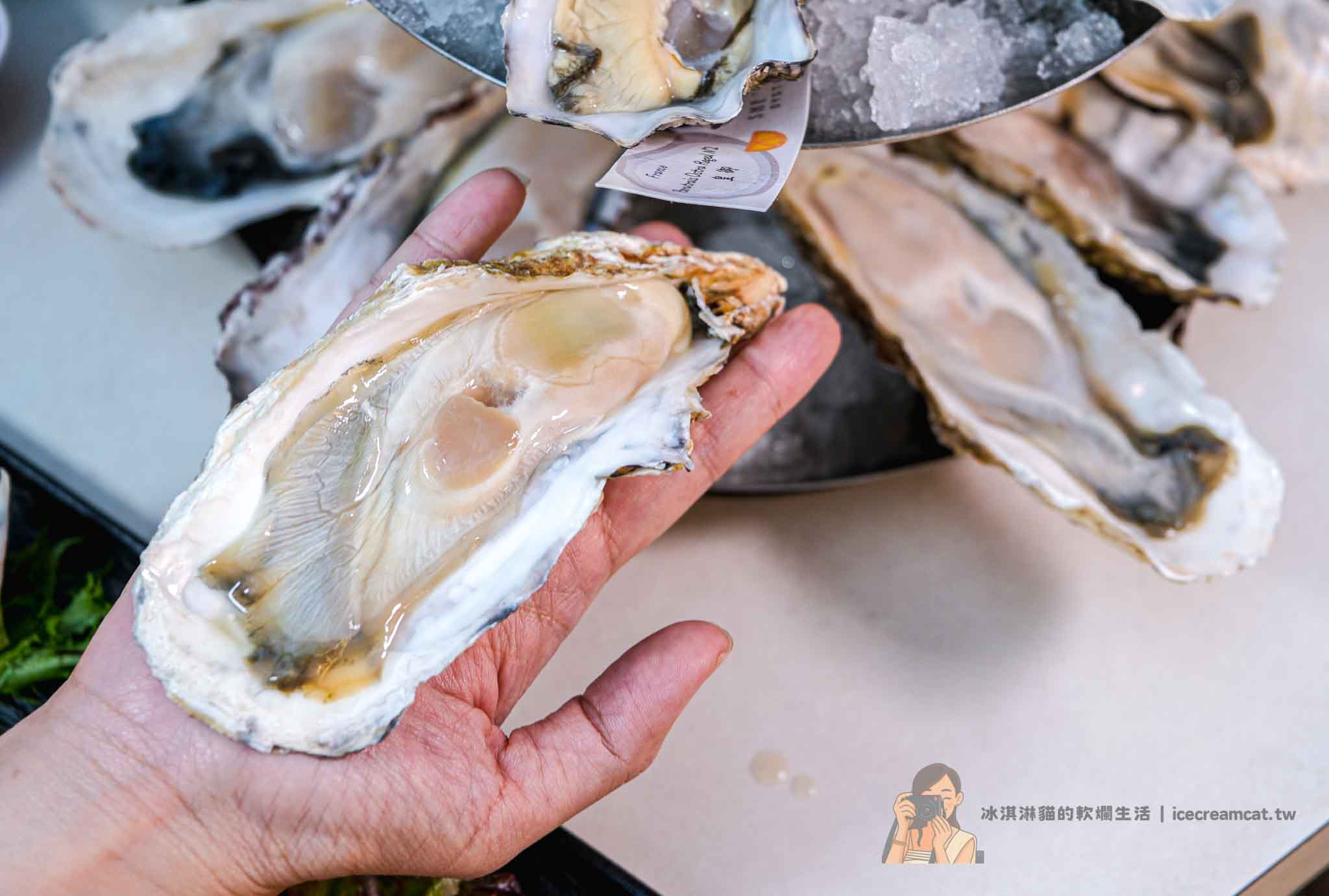 忠孝復興站 | She’ll Oyster bar |敘|台北東區生蠔吧宵夜約會續攤好去處!必點日本生蠔塔與法國空運吉拉朵生蠔 @冰淇淋貓的軟爛生活 忠孝復興站 | She’ll Oyster bar |敘|台北東區生蠔吧宵夜約會續攤好去處!必點日本生蠔塔與法國空運吉拉朵生蠔 @冰淇淋貓的軟爛生活