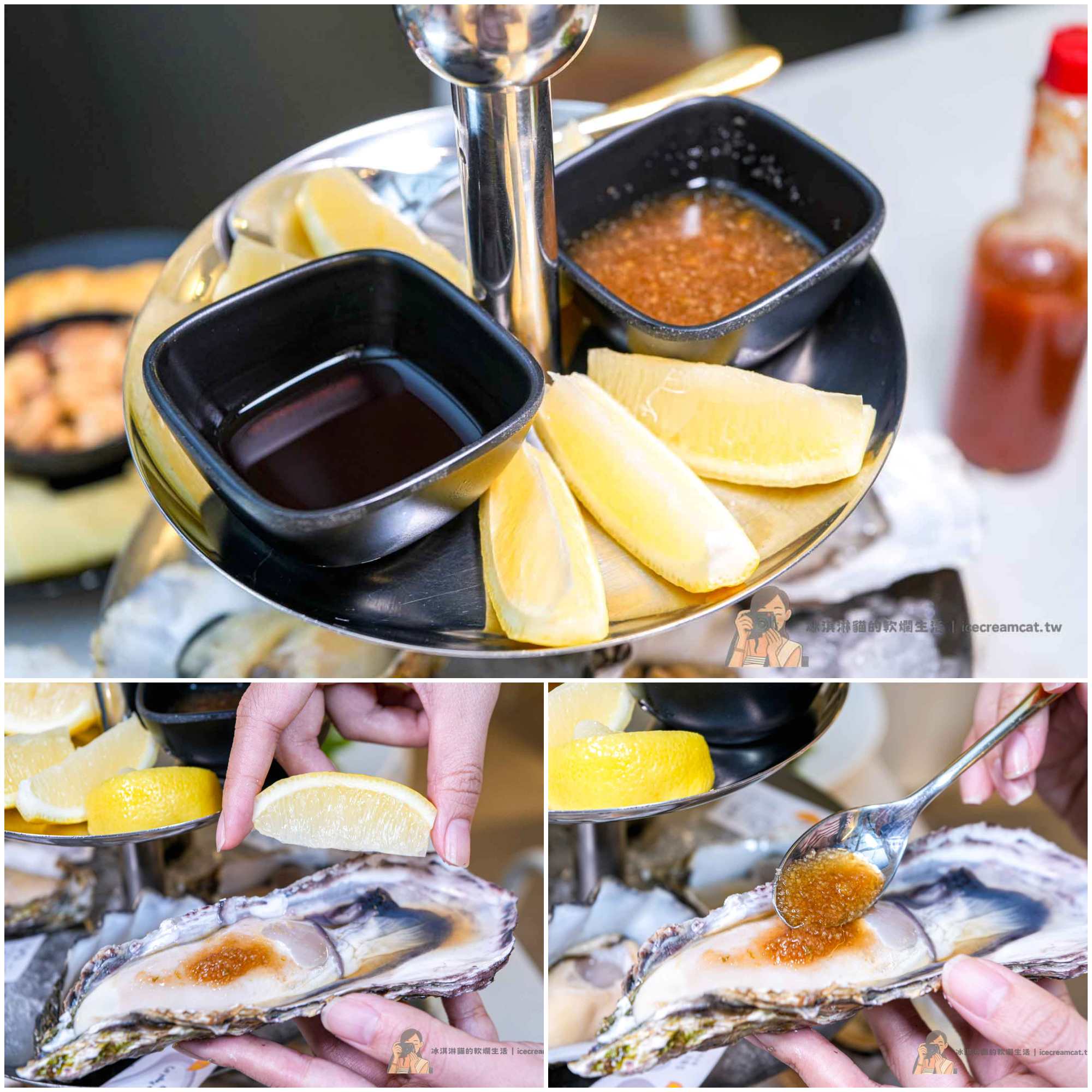 忠孝復興站 | She’ll Oyster bar |敘|台北東區生蠔吧宵夜約會續攤好去處!必點日本生蠔塔與法國空運吉拉朵生蠔 @冰淇淋貓的軟爛生活 忠孝復興站 | She’ll Oyster bar |敘|台北東區生蠔吧宵夜約會續攤好去處!必點日本生蠔塔與法國空運吉拉朵生蠔 @冰淇淋貓的軟爛生活