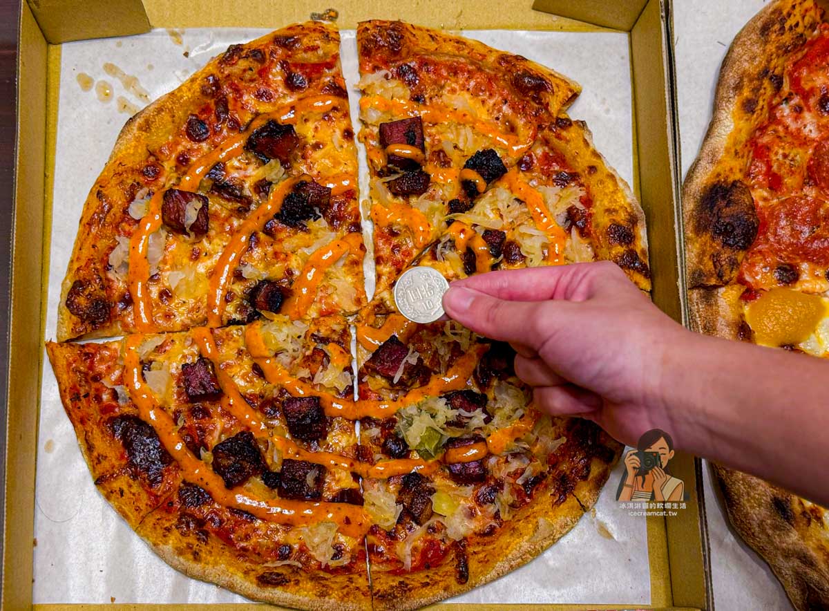 【天母美食】The Slice Shop 酸種披薩 芝山站人氣店（信義安和也吃得到） @冰淇淋貓的軟爛生活