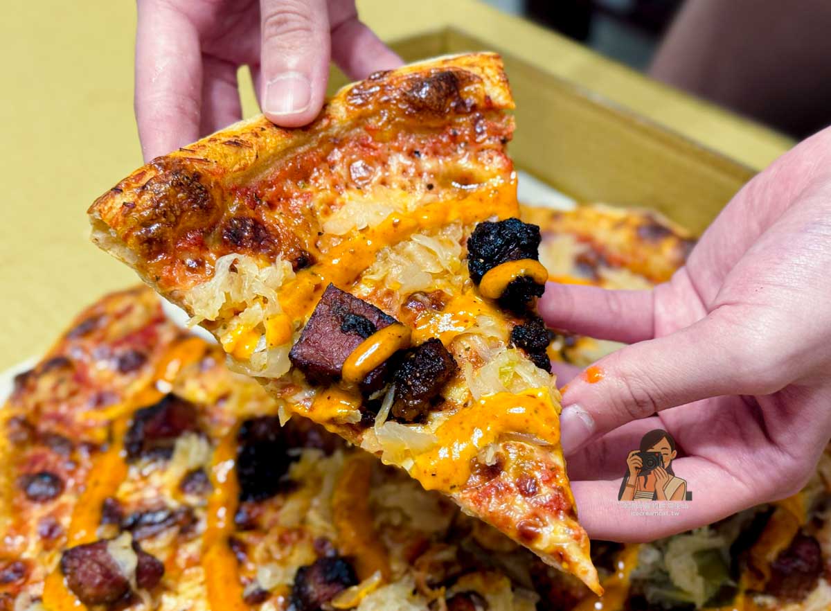 【天母美食】The Slice Shop 酸種披薩 芝山站人氣店（信義安和也吃得到） @冰淇淋貓的軟爛生活