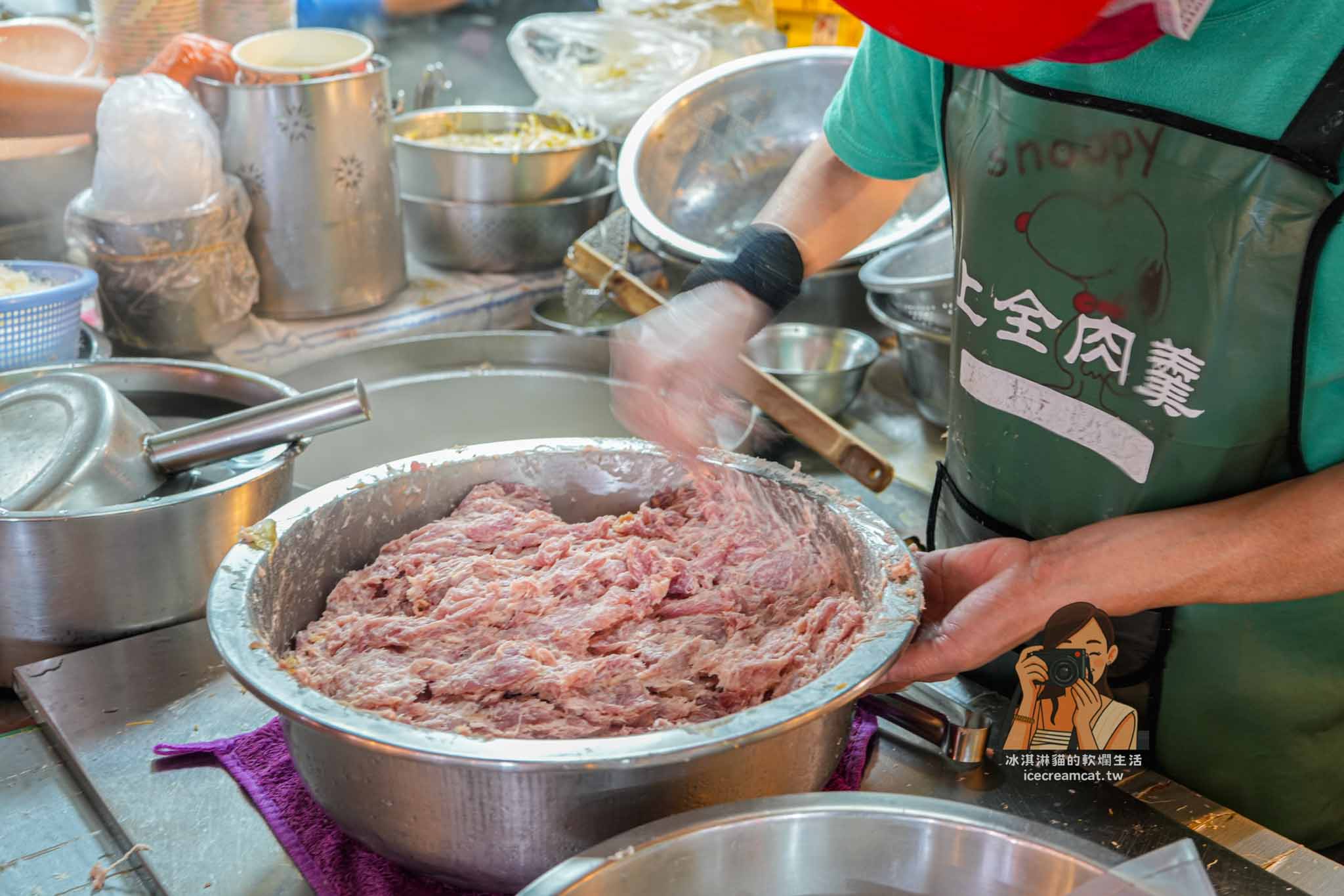 【北投美食】上全肉羹 北投市場巷弄排隊小吃，早餐就能吃到的在地肉羹 @冰淇淋貓的軟爛生活