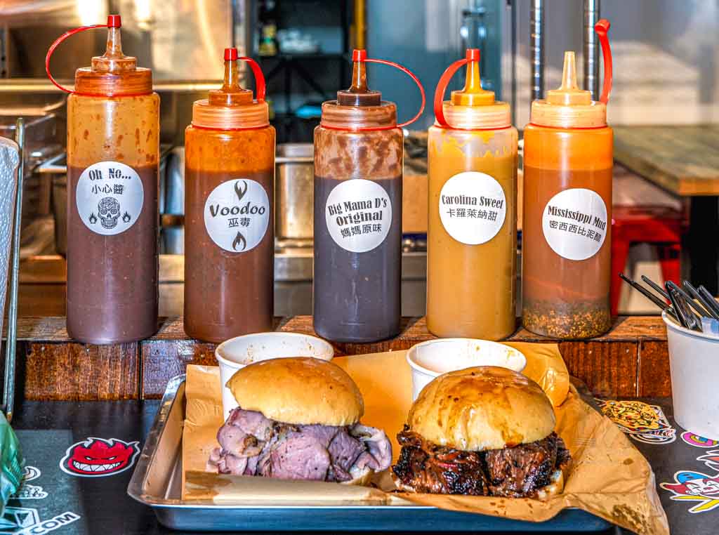 忠孝復興美食【Que&Go】南港Bogart’s Smokehouse分店，BBQ漢堡外帶店 @冰淇淋貓的軟爛生活