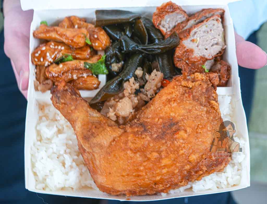 【有口福自助餐】北投石牌平價自助餐推薦，百元便當主菜＋4配菜超划算 @冰淇淋貓的軟爛生活