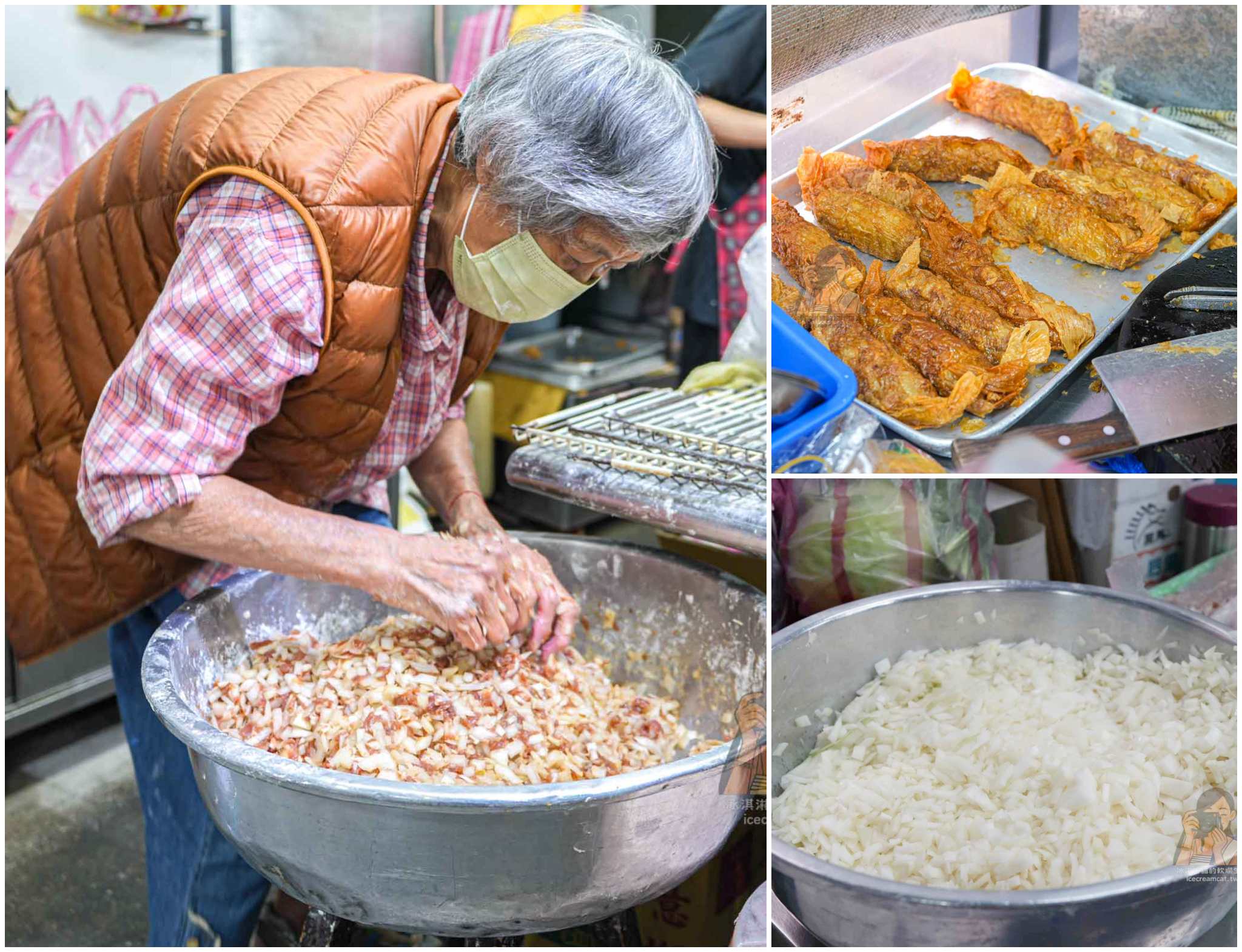 【北投鼎邊銼雞捲】北投中繼市場必吃老店，鼎邊銼不輸基隆(菜單) D445攤位 @冰淇淋貓的軟爛生活