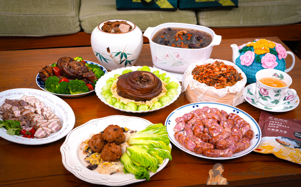 【2026宅配年菜】鬍鬚張年菜推薦，馬躍迎新富滿堂九道年菜組開箱評價菜單價格 @冰淇淋貓的軟爛生活