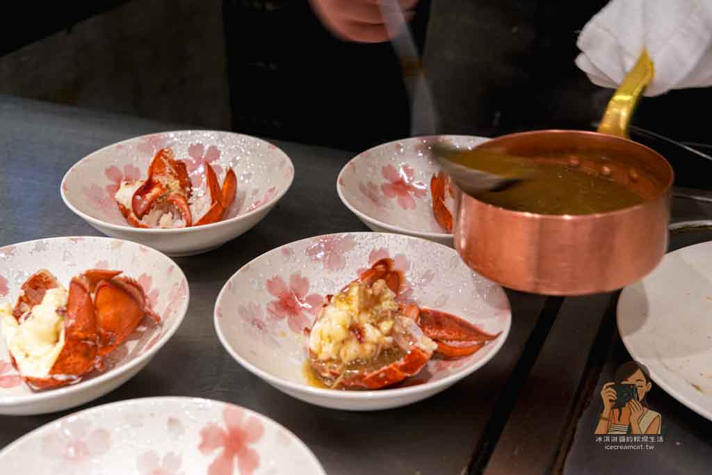 双吉 Teppanyaki 南京復興無菜單鐵板燒｜2080元有鮑魚龍蝦A5和牛12道料理 @冰淇淋貓的軟爛生活