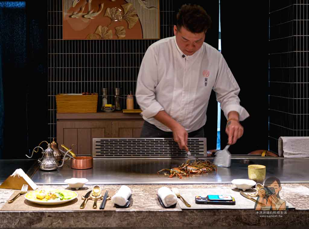 双吉 Teppanyaki 南京復興無菜單鐵板燒｜2080元有鮑魚龍蝦A5和牛12道料理 @冰淇淋貓的軟爛生活
