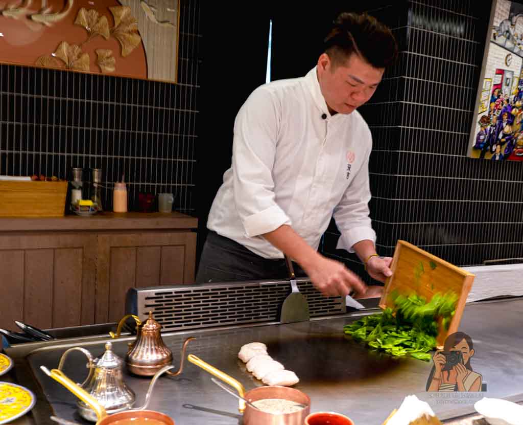 双吉 Teppanyaki 南京復興無菜單鐵板燒｜2080元有鮑魚龍蝦A5和牛12道料理 @冰淇淋貓的軟爛生活