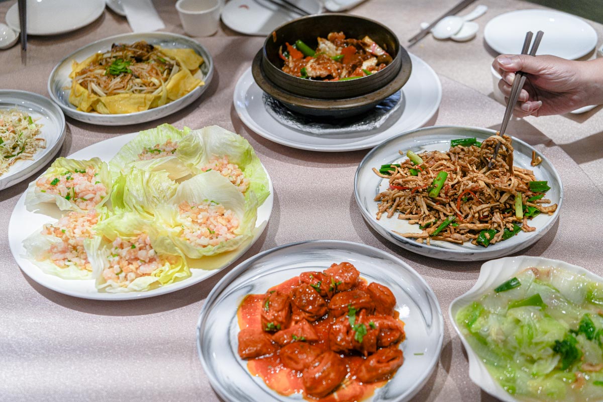 逸香樓｜松江南京站合菜餐廳推薦，中式桌菜必吃北平烤鴨 @冰淇淋貓的軟爛生活