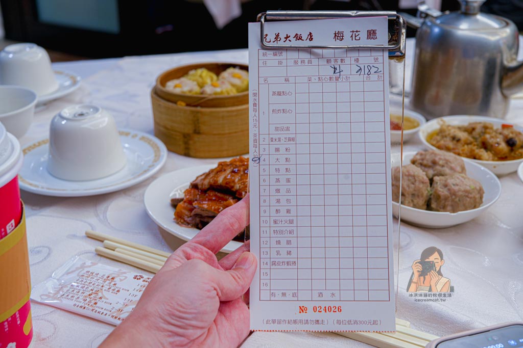 兄弟飯店港式飲茶｜梅花廳手推車必吃推薦、訂位方式、菜單價格，台北粵菜 @冰淇淋貓的軟爛生活