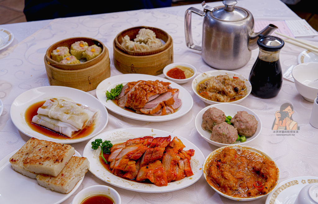 兄弟飯店港式飲茶｜梅花廳手推車必吃推薦、訂位方式、菜單價格，台北粵菜 @冰淇淋貓的軟爛生活