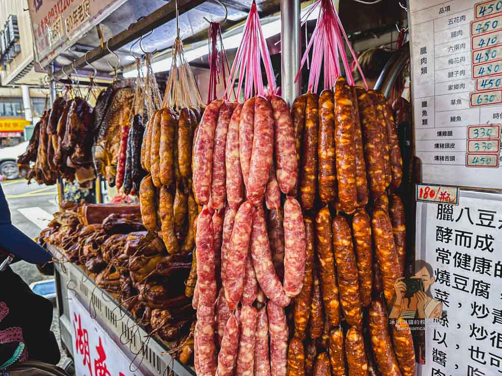 桂來標湖南臘肉【台北石牌美食】冬季限定排隊臘肉攤，臘肉香腸臘腸必買 @冰淇淋貓的軟爛生活
