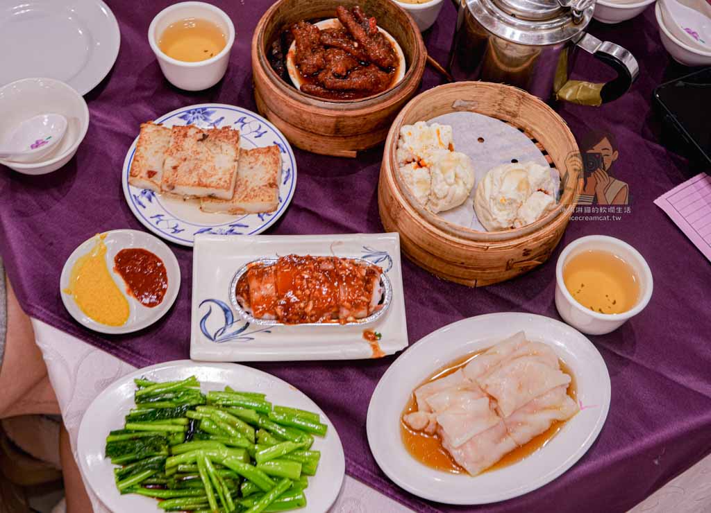 金獅樓港式飲茶 西門町美食推薦，復古推車港點、當男人戀愛時場景 @冰淇淋貓的軟爛生活