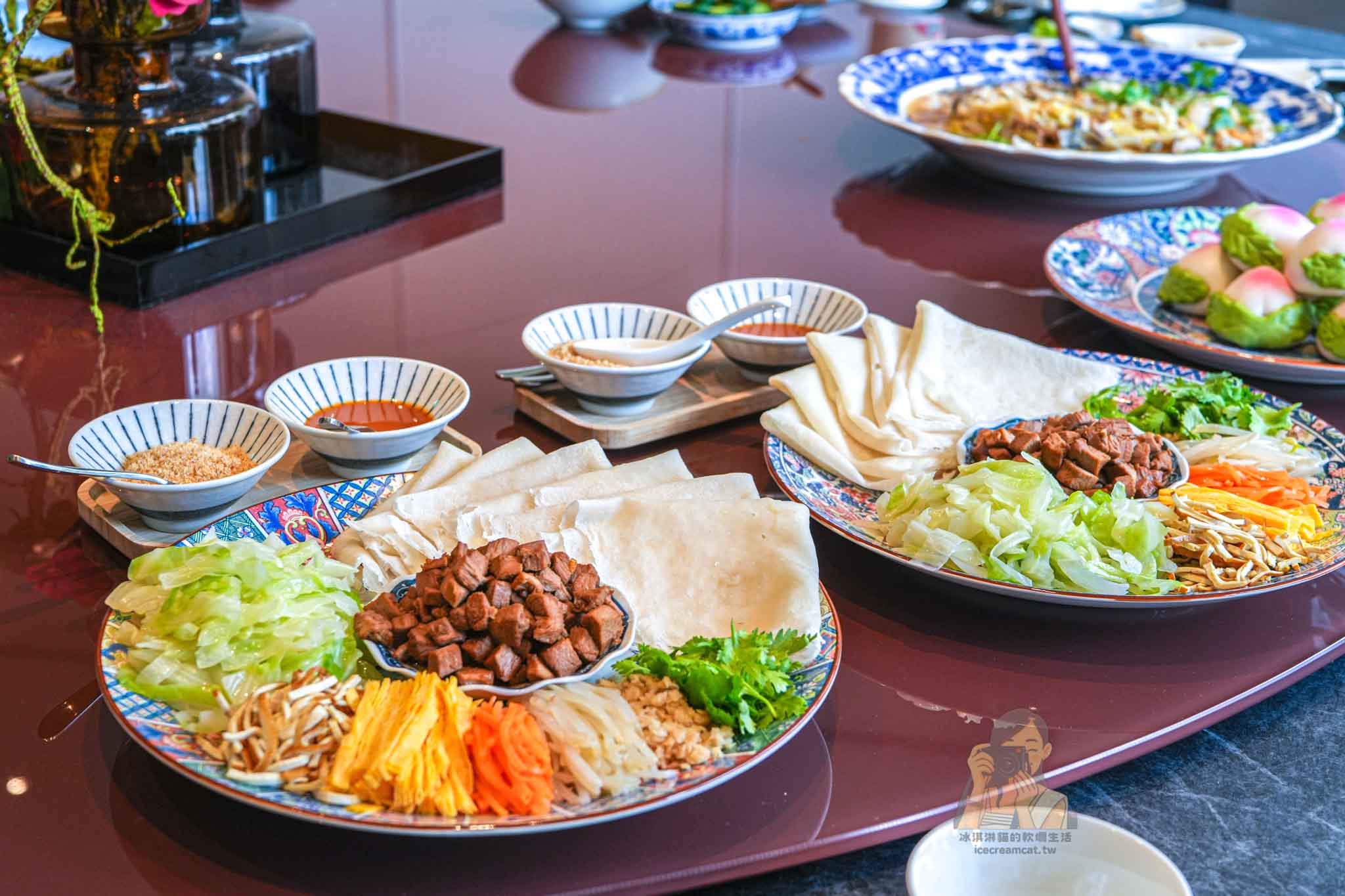 【北投晶泉丰旅】泉源閣Bando Club 晶華酒店集團台式辦桌菜，總舖師烤鴨六吃 @冰淇淋貓的軟爛生活