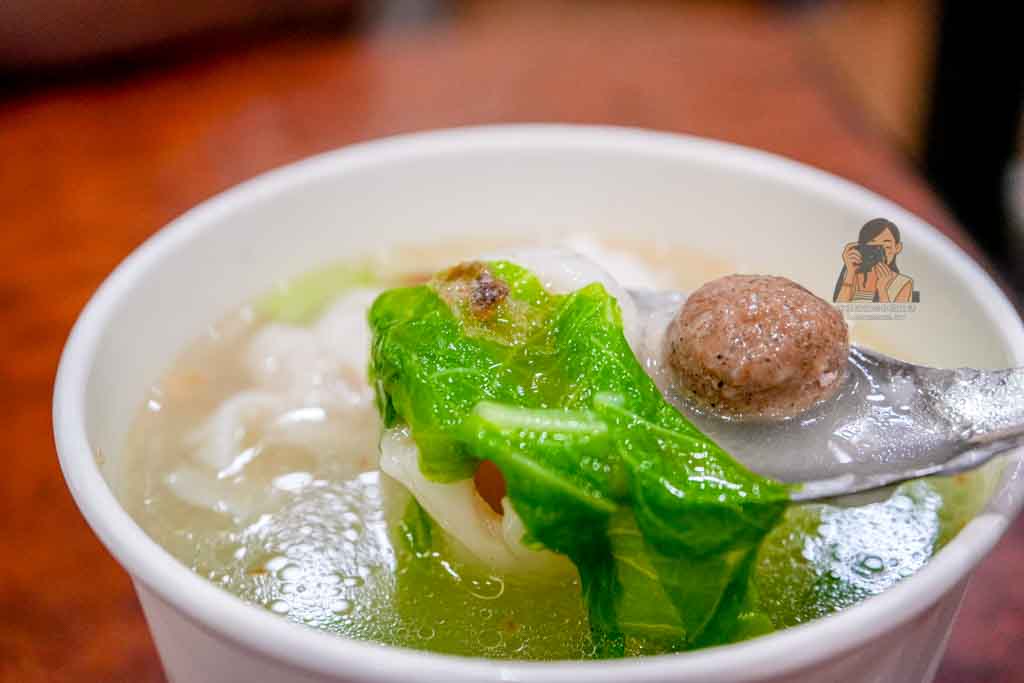 北投石牌美食｜蕭記大餛飩菜單必吃手工鹹湯圓，石牌早午餐、榮總附近小吃 @冰淇淋貓的軟爛生活