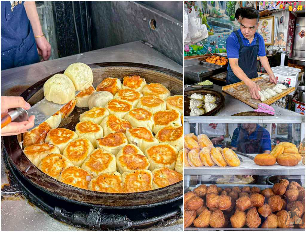 士林劍潭美食｜劍潭蔥油餅 排隊小吃，菜單推薦水煎包與蘿蔔絲餅 @冰淇淋貓的軟爛生活