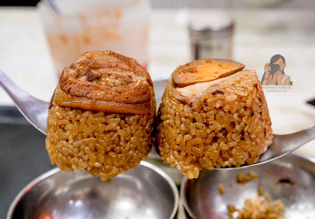 【大橋頭美食】大橋頭筒仔米糕 延三夜市必吃小吃，大同區米其林必比登推薦 @冰淇淋貓的軟爛生活