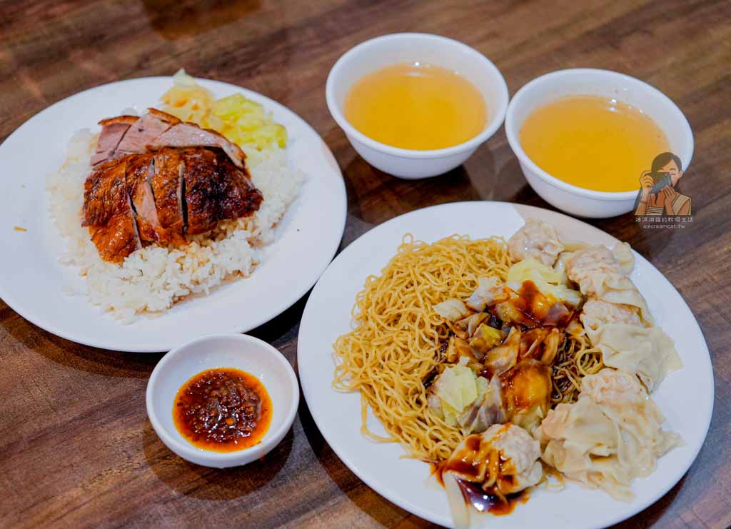 【忠孝復興美食】老友記粥麵飯館菜單必點鴨腿飯，台北東區燒臘餐廳 @冰淇淋貓的軟爛生活