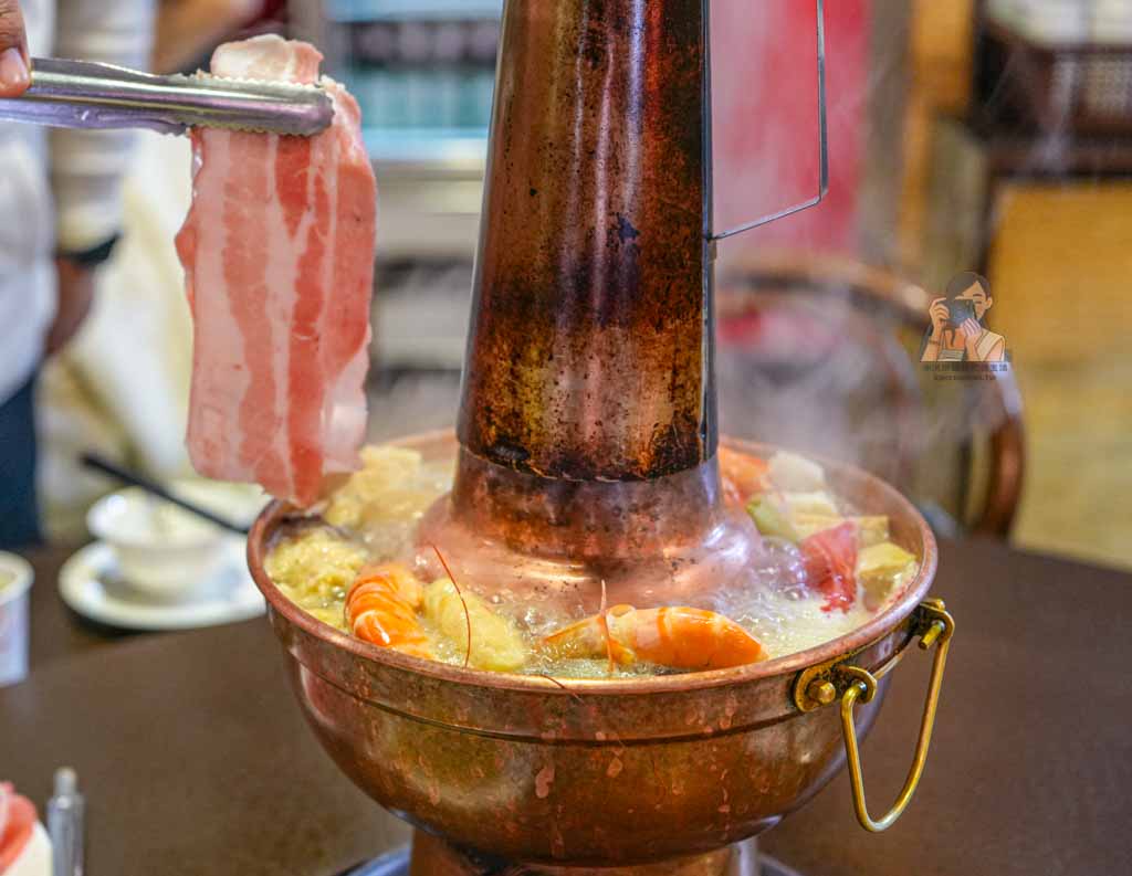 【松江南京美食】四平小館台北酸菜白肉鍋必吃，中山區四平街老字號餐廳推薦 @冰淇淋貓的軟爛生活