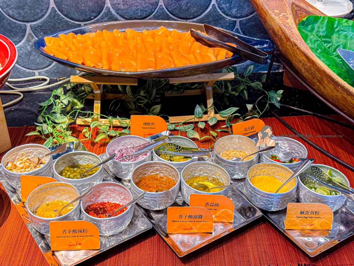 【大直美食】泰市場吃到飽大直英迪格店訂位、價格，台北自助餐推薦(晶華酒店集團) @冰淇淋貓的軟爛生活