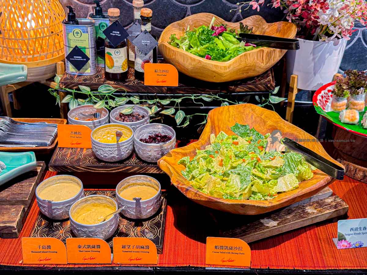【大直美食】泰市場吃到飽大直英迪格店訂位、價格，台北自助餐推薦(晶華酒店集團) @冰淇淋貓的軟爛生活