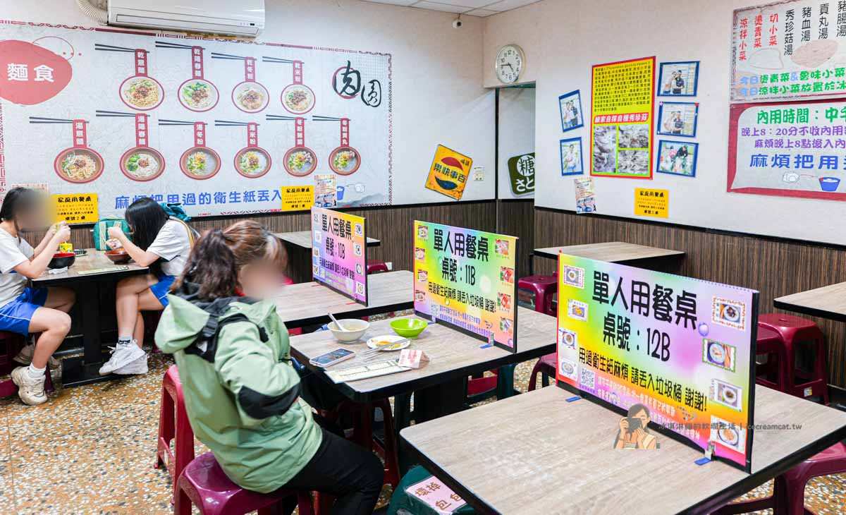 【江子翠美食】石頭肉圓豬血腸湯推薦，板橋老店銅板小吃（菜單）美鳳姐也愛 @冰淇淋貓的軟爛生活