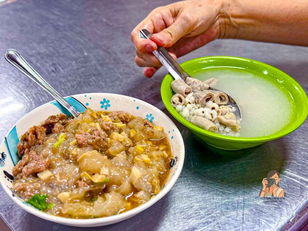 【永安市場站美食】北斗肉圓 永和老店！大老闆的芋頭肉圓和小老闆的竹筍肉圓(菜單) @冰淇淋貓的軟爛生活