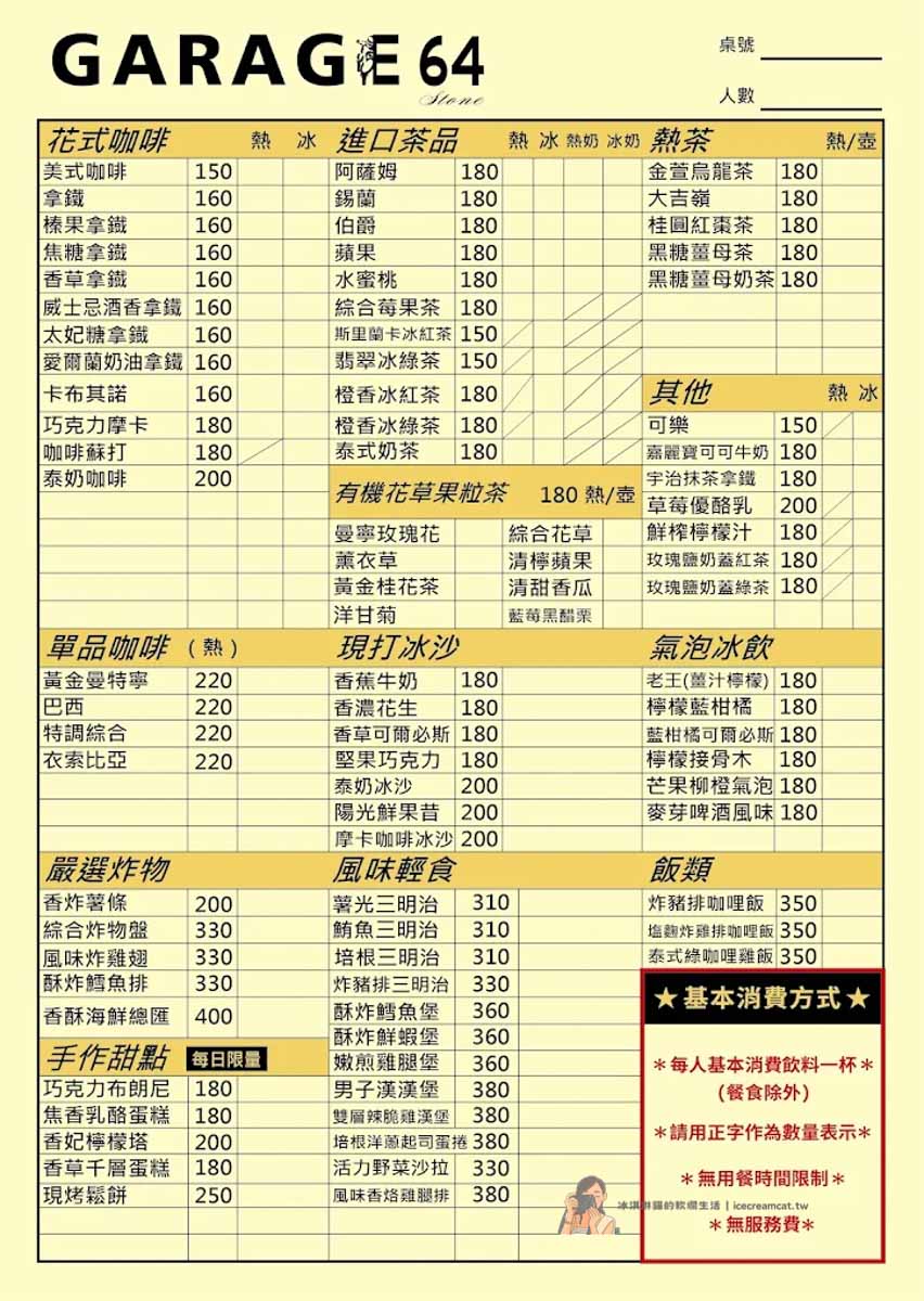 【八里咖啡廳】Garage Cafe台64旁重機咖啡廳推薦，觀音山夜景餐廳＋菜單必點 @冰淇淋貓的軟爛生活