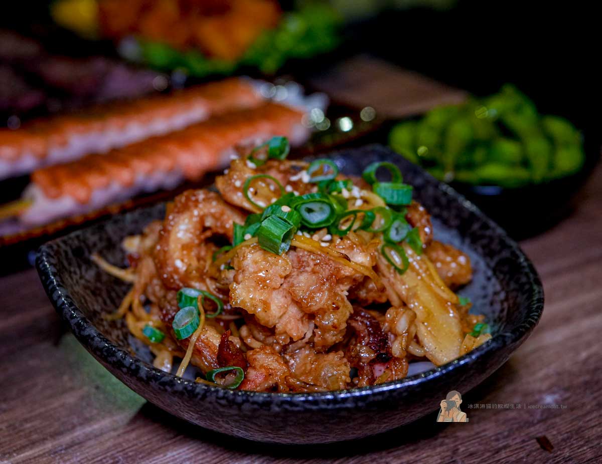 【永安市場站美食】老串角居酒屋永和店，深夜聚餐必吃日本料理串燒宵夜 @冰淇淋貓的軟爛生活