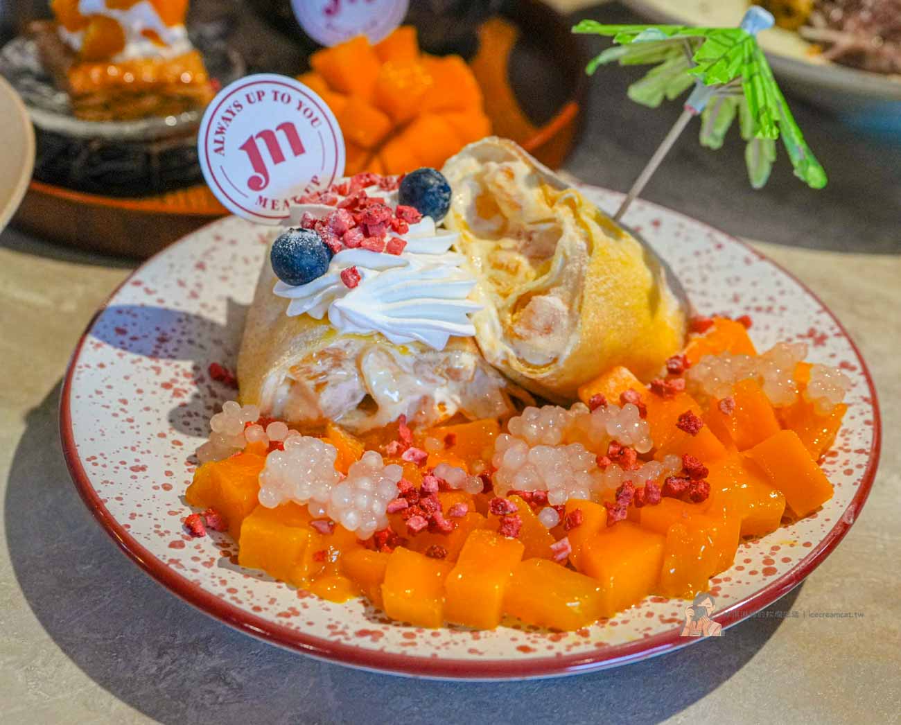 【西門町美食】Meat Up 覓晌 超美甜點義大利麵！聚餐約會人氣餐廳(菜單) @冰淇淋貓的軟爛生活