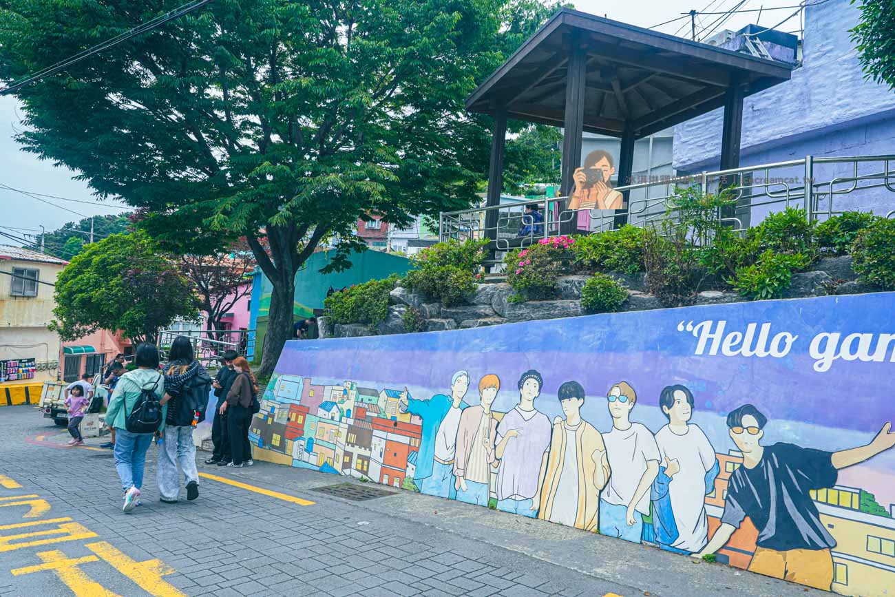 甘川洞文化村2026｜韓國釜山景點推薦，小王子童話村交通方式、必拍景點 @冰淇淋貓的軟爛生活