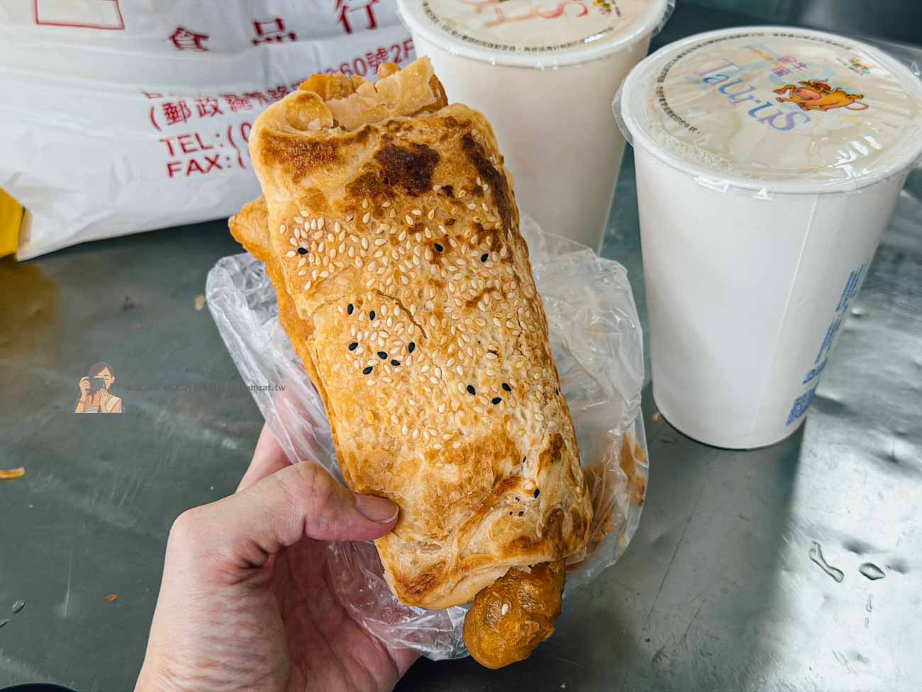 【大安美食】復興南路永和豆漿大王 觀光客必吃台灣早餐，菜單必點燒餅油條 @冰淇淋貓的軟爛生活
