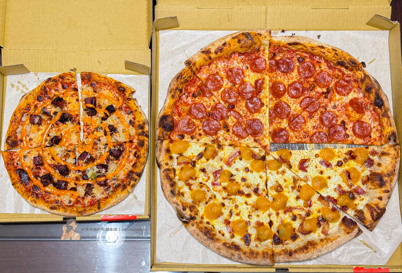 【天母美食】The Slice Shop 天母，芝山站人氣酸種披薩店（信義安和也吃得到） @冰淇淋貓的軟爛生活