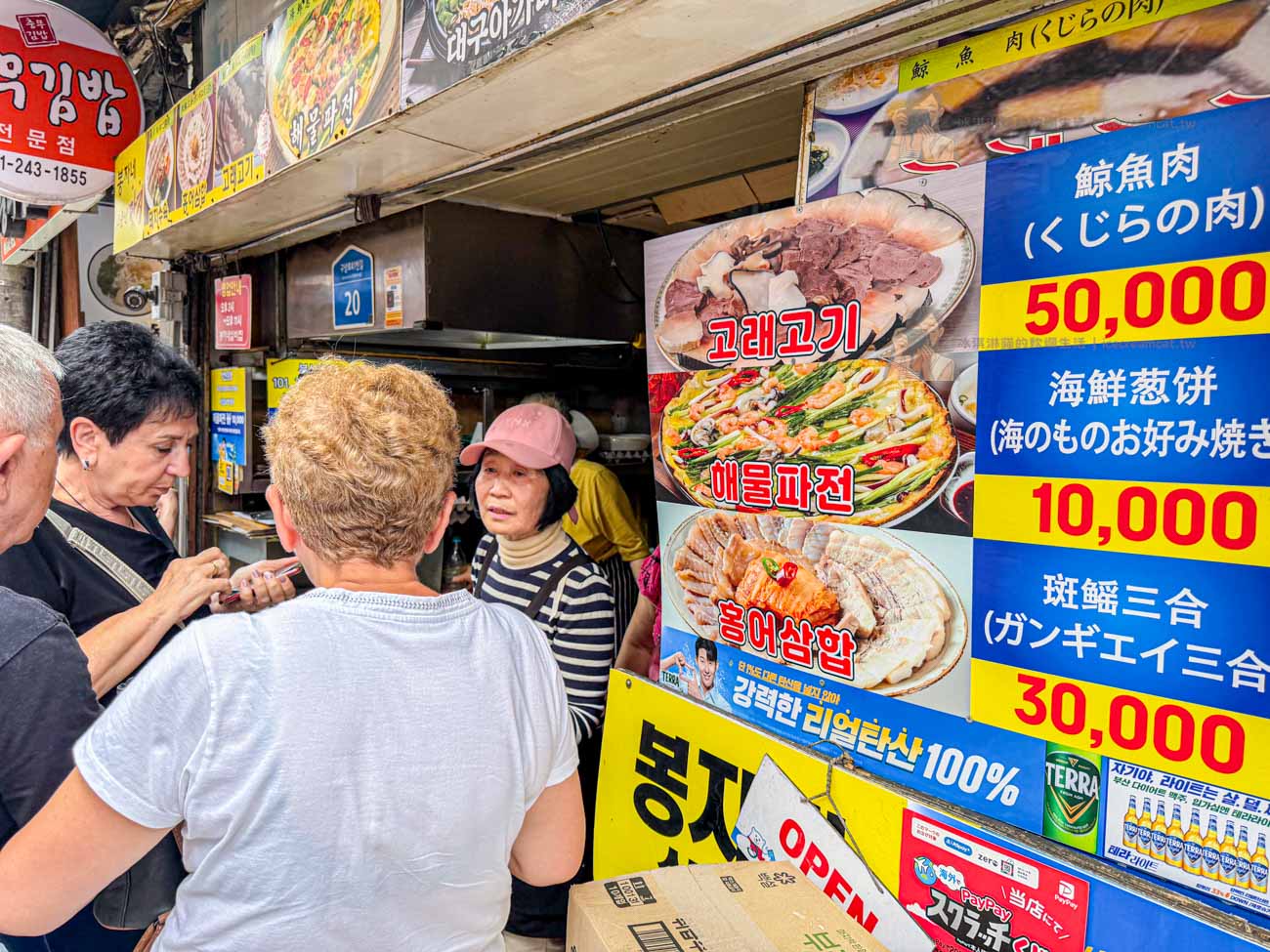 【釜山美食】奉子家實惠小館海雲台市場必吃海鮮煎餅!麗星郵輪下船自由行推薦(봉자네실비집) @冰淇淋貓的軟爛生活 【釜山美食】奉子家實惠小館海雲台市場必吃海鮮煎餅!麗星郵輪下船自由行推薦(봉자네실비집) @冰淇淋貓的軟爛生活