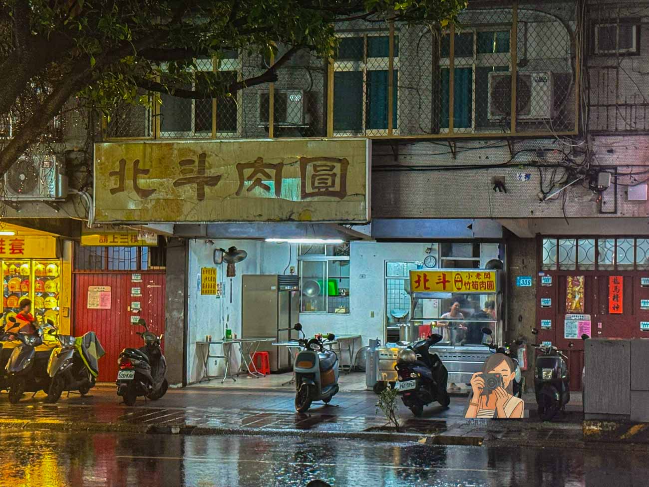 【永安市場站美食】北斗肉圓 永和老店！大老闆的芋頭肉圓和小老闆的竹筍肉圓(菜單) @冰淇淋貓的軟爛生活