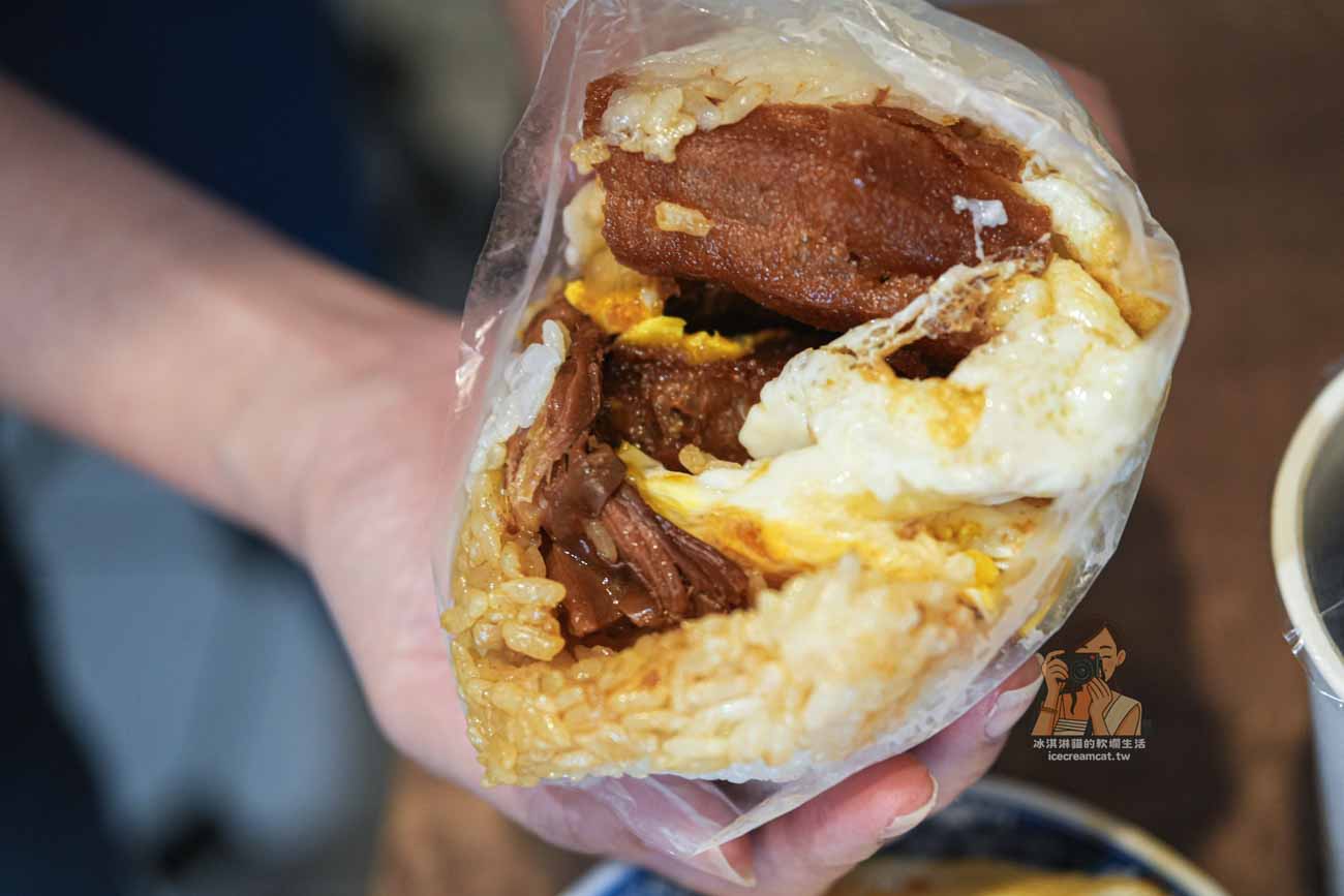 【城隍早餐店】宜蘭市早餐推薦！70年老店控肉飯糰、控肉飯（菜單） @冰淇淋貓的軟爛生活