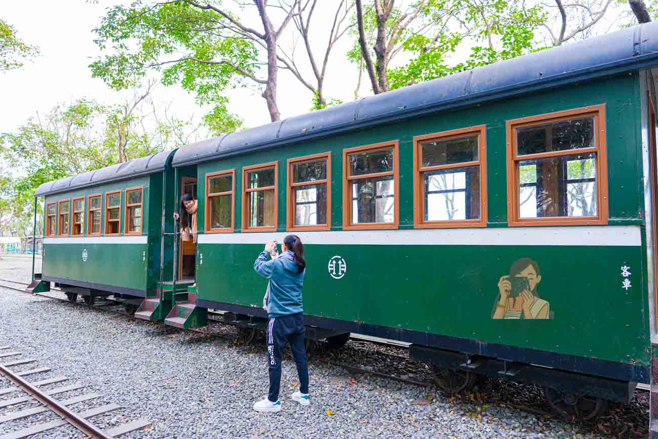 宜蘭羅東免費景點，羅東林業文化園區老火車與百年林場風景 @冰淇淋貓的軟爛生活