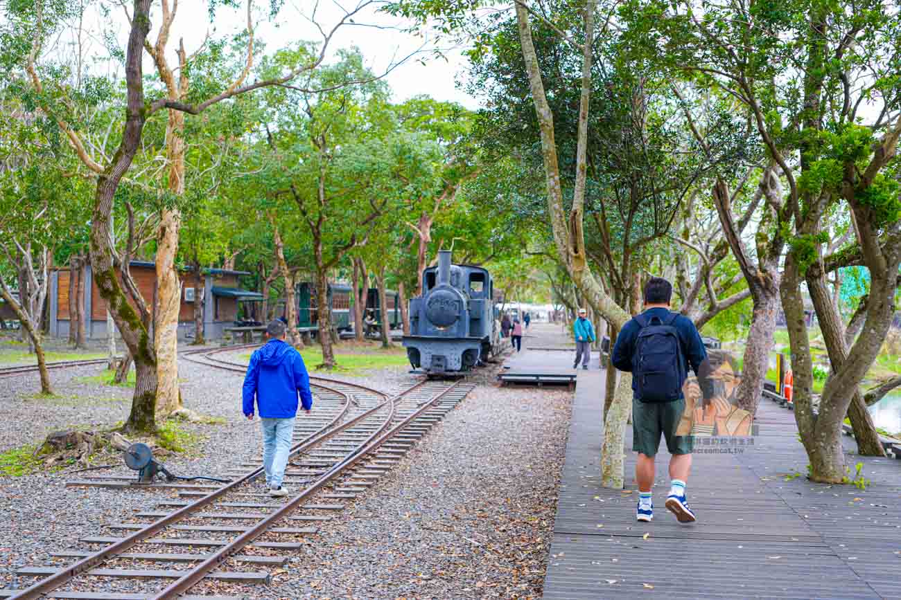 宜蘭羅東免費景點，羅東林業文化園區老火車與百年林場風景 @冰淇淋貓的軟爛生活
