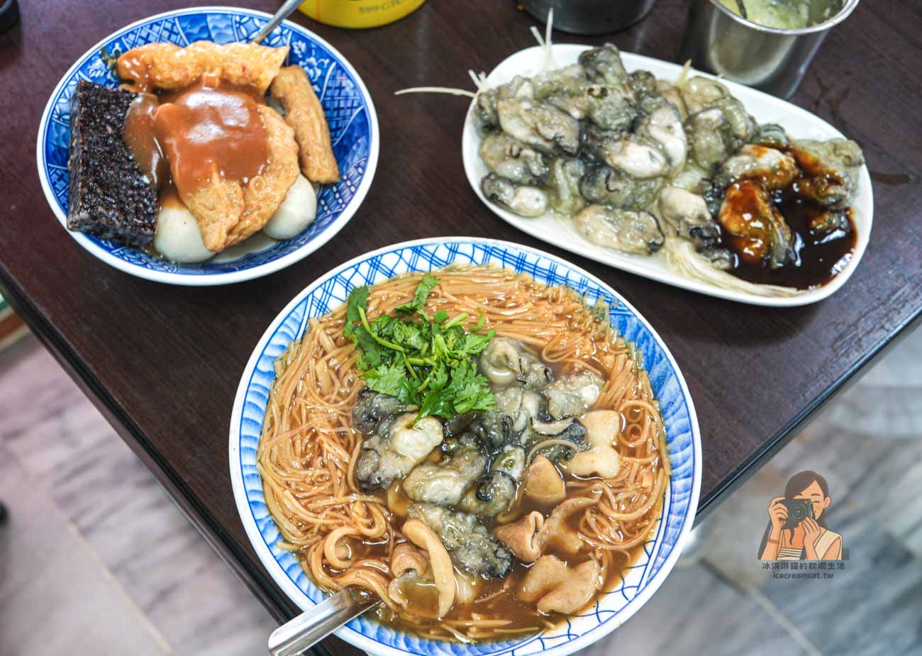 天和蚵仔麵線｜天母德行東路美食，清淡湯頭自己調味（菜單） @冰淇淋貓的軟爛生活